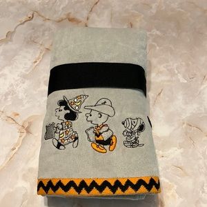 Peanuts: Halloween theme 2 pack terry cloth hand towels